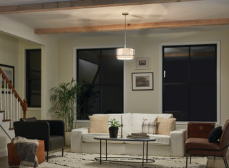 Birkleigh Three Light Pendant/Semi Flush (52074SN)