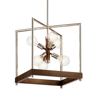Tanis Six Light Foyer Pendant (52092AUB)
