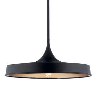 Elias One Light Pendant/Semi Flush (52096BK)