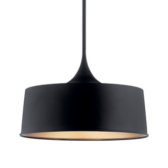 Elias One Light Pendant/Semi Flush (52097BK)