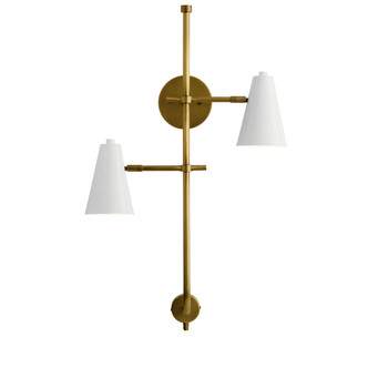 Sylvia Two Light Wall Sconce (52174WH)