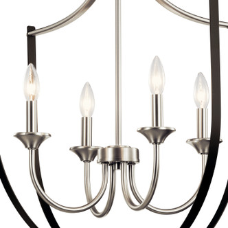 Tula Four Light Foyer Chandelier (52279NI)