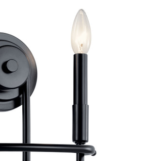 Capitol Hill Two Light Wall Sconce (52308BK)