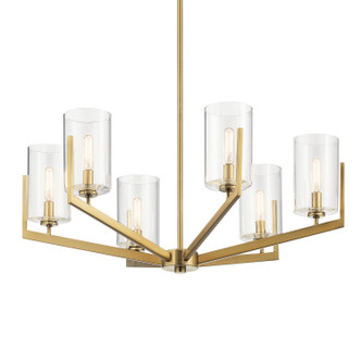 Nye Six Light Chandelier (52314BNB)