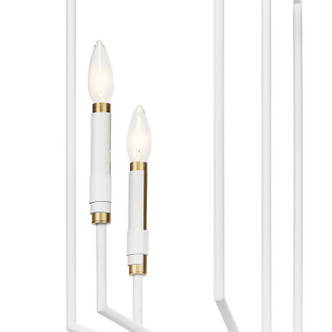 Armand Four Light Foyer Pendant (52351WH)