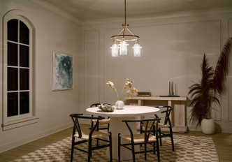 Everett Three Light Chandelier (52377NBR) Everett Three Light Chandelier (52377NBR)
