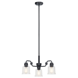 Kichler - 52397BK - Three Light Chandelier - Aivian - Black