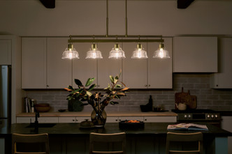 Eastmont Five Light Linear Chandelier (52404BNB)
