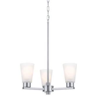 Stamos Three Light Chandelier (52435NI)