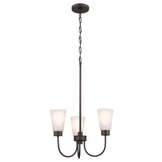 Kichler - 52442OZ - Three Light Chandelier - Erma - Olde Bronze