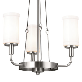 Vetivene Three Light Mini Chandelier (52450CLP)