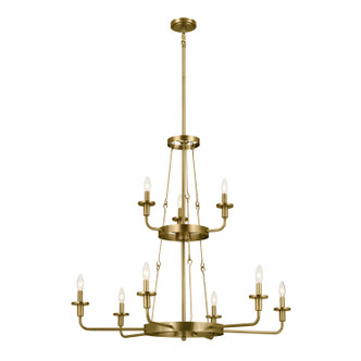 Vetivene Nine Light Chandelier (52452NBR)