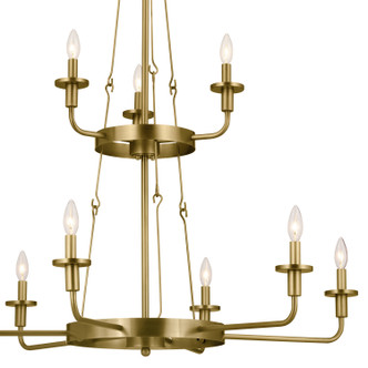 Vetivene Nine Light Chandelier (52452NBR)