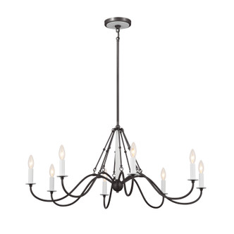 Kichler - 52456AVI - Eight Light Chandelier - Freesia - Anvil Iron