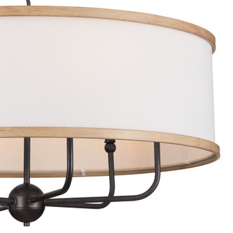 Heddle Six Light Chandelier (52466AVI)