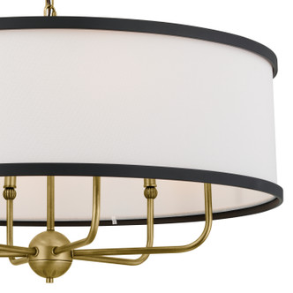 Heddle Six Light Chandelier (52466NBR)