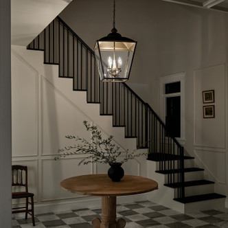 Dame Four Light Foyer Pendant (52475CHZ)