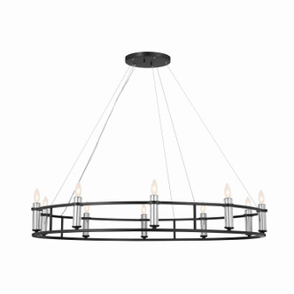 Kichler - 52491BK - Ten Light Chandelier - Rosalind - Black