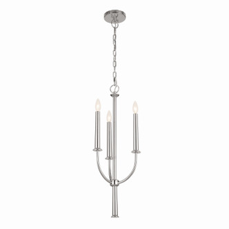 Kichler - 52496PN - Three Light Mini Chandelier - Florence - Polished Nickel