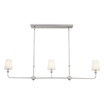 Pallas Three Light Linear Chandelier (52519PN)