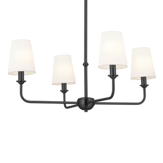 Pallas Four Light Chandelier (52520BK)