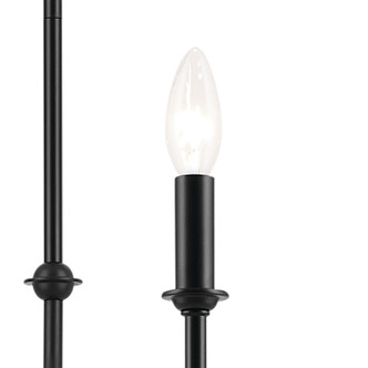 Pallas Eight Light Chandelier (52521BK)