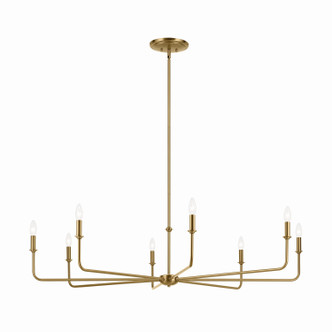 Pallas Eight Light Chandelier (52521BNB)
