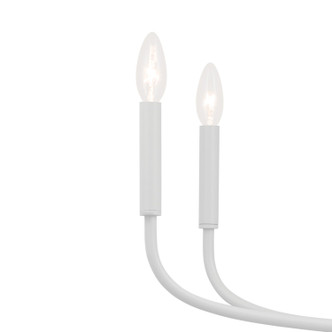 Deela Eight Light Chandelier (52526WH)