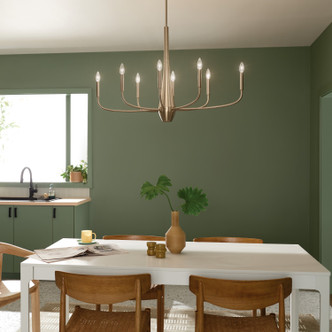 Deela Eight Light Chandelier (52528CPZ)