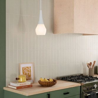 Deela One Light Pendant (52529WH)