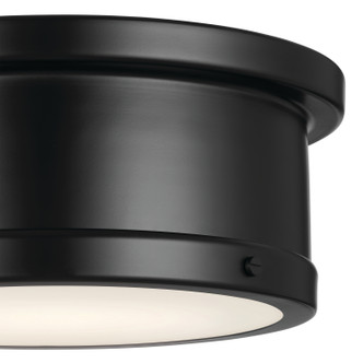 Serca Two Light Flush Mount (52540BK)