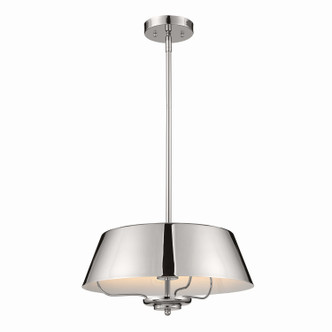 Kichler - 52542PN - Three Light Pendant/Semi Flush - Luella - Polished Nickel