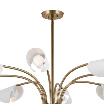 Arcus 12 Light Chandelier (52561CPZWH)