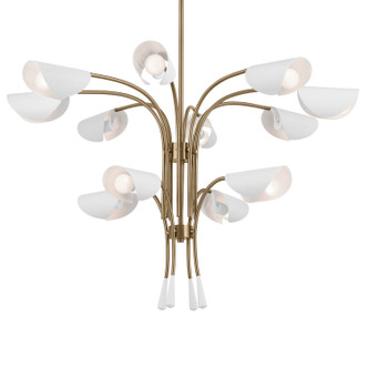 Arcus 12 Light Chandelier (52561CPZWH)