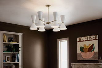 Phix 12 Light Chandelier (52566CPZWH)