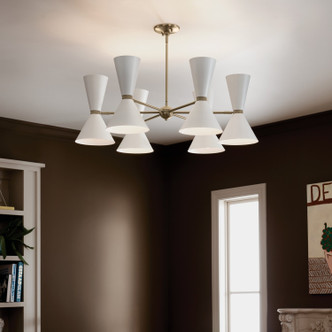 Phix 12 Light Chandelier (52566CPZWH)