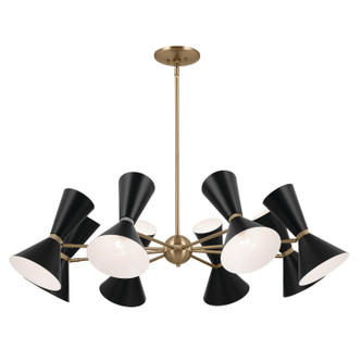 Phix 16 Light Chandelier (52567CPZBK)