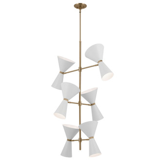 Phix 12 Light Foyer Chandelier (52568CPZWH)