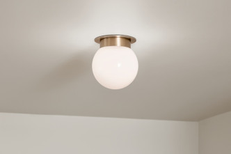 Albers One Light Flush Mount (52586CPZ)