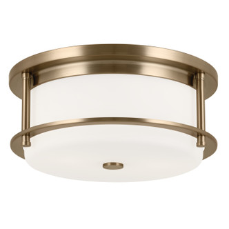 Kichler - 52595CPZ - Two Light Flush Mount - Brit - Champagne Bronze