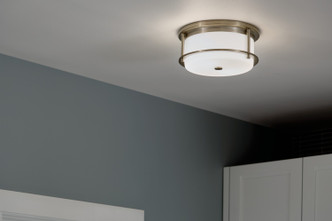 Brit Two Light Flush Mount (52595CPZ)