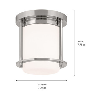 Brit One Light Flush Mount (52596PN)