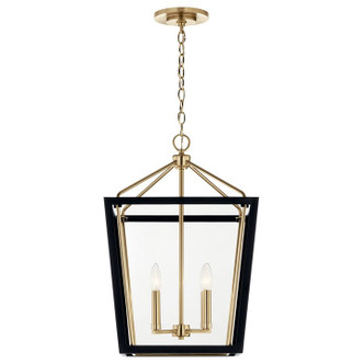 Kichler - 52620CPZBK - Four Light Foyer Pendant - Delvin - Champagne Bronze
