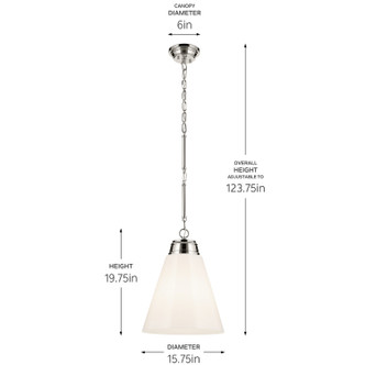Marsailli One Light Pendant (52662PN)