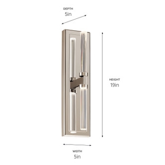 Sycara LED Wall Sconce (52671PN)