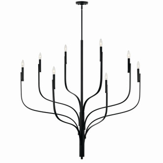 Livadia Eight Light Chandelier (52675BK)