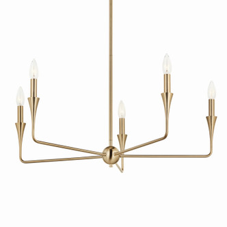 Alvaro Five Light Chandelier (52689CPZ)