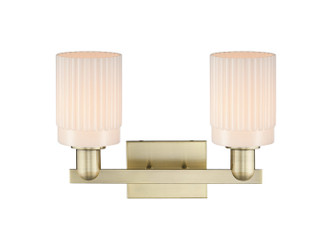 Arcadia Two Light Bath Vanity (716-2W-AB-G341)