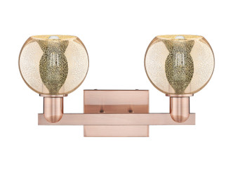 Arcadia Two Light Bath Vanity (716-2W-AC-G128-6)