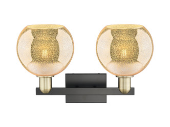 Arcadia Two Light Bath Vanity (716-2W-BAB-G128-8)